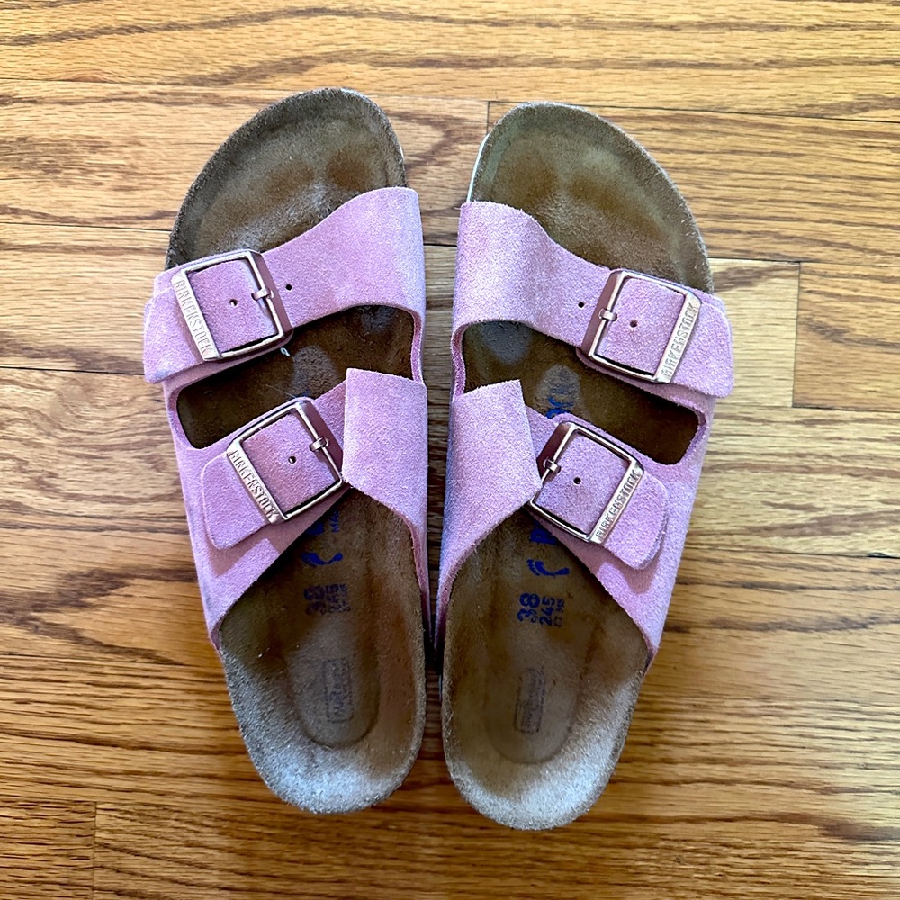 pink women’s birkenstock sandals